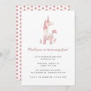 Buscar unicornio invitaciones Acuarela