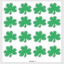 Buscar four leaf clover pegatinas Trebol