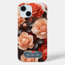 Buscar rosado del ros iphone fundas Flores vintage