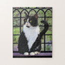 Buscar pinturas del gato puzzles Gatito