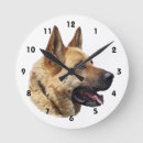 Buscar perro pastor relojes de pared Perrito