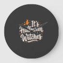 Buscar bruja halloween relojes de pared Diseños de calabaza