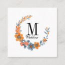 Buscar floral p tarjetas de visita General y unisex