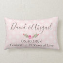 Buscar 25 años cojines Matrimonio