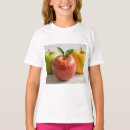 Buscar manzana fresca camisetas Verde