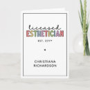 Buscar cosmetología tarjetas Cosmetólogo