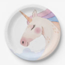 Buscar unicornio platos Chica