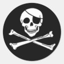 Buscar piratería pegatinas Jolly roger