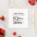 Buscar 65 años servilletas Retro