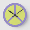 Buscar paz relojes de pared Retro