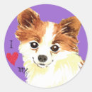 Buscar amo mi chihuahua pegatinas Perro