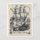Buscar barcos de vela postales Vintage