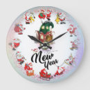 Buscar feliz año nuevo relojes de pared Papá