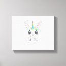 Buscar unicornio divertido lienzos Kawaii
