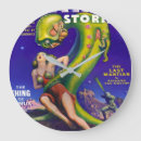 Buscar ciencia ficción relojes de pared Retro