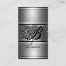 Buscar aluminio cepillado tarjetas de visita Negro