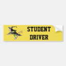 Buscar joven pegatinas parachoque Conductor