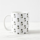 Buscar gato blanco tazas Negro