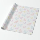 Buscar mariposas blancas papel de regalo Elegante