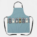Buscar frenchie delantales Crema