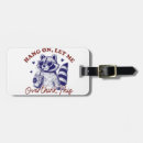 Buscar mapaches etiquetas para maletas Divertido