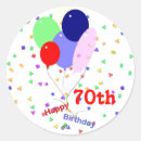 Buscar número setenta pegatinas 70 cumpleaños