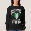 Buscar nigeria sudaderas Necesidad