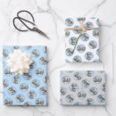 Buscar escocés papel de regalo Gris