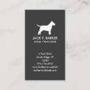 Buscar matones tarjetas de visita Perro