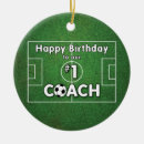Buscar campo de fútbol adornos Entrenador