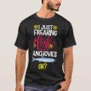Buscar anchoas camisetas Amante del pescado
