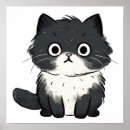 Buscar pelo del gato posters Negro