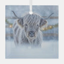 Buscar ternera adornos Nieve