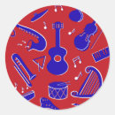 Buscar instrumento musical pegatinas Tambores