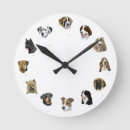 Buscar perritos relojes de pared Amante del perro