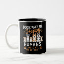 Buscar silueta del perro tazas Amante de los perros