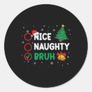 Buscar naughty list pegatinas Triunfo gracioso