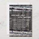 Buscar ala invitaciones Rústico