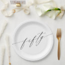 Buscar elegante papel platos Minimalista