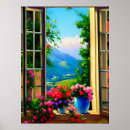 Buscar ventanas falsas arte Montañas