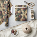 Buscar diseño botánico papel de regalo Floral
