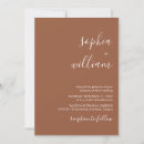 Buscar terracota invitaciones Minimalista simple