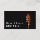 Buscar guitarras tarjetas de visita Para todos