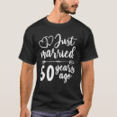 Buscar 50 años casados camisetas Solo