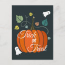 Buscar fantasmas de halloween postales Truco o trato