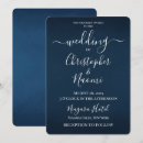 Buscar sombreado invitaciones Azul