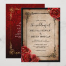 Buscar red black wedding invitaciones Para todos