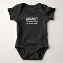 Buscar agosto bebe ropa Cumpleaños de agosto