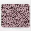 Buscar leopardo rosa alfombrillas de raton Huella animal
