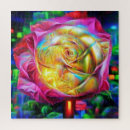 Buscar flores surrealistas puzzles General y unisex